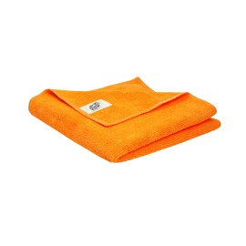 Crixus Microfiber Towel - 40x60 cm, 280 GSM, orange- Perfect for Home and Kitchen Dusting