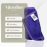Crixus Face Cleaning Microfiber Towel 40x40 280 GSM, Purple