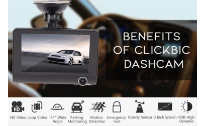5 Benefits of Having a Clickbic Dashcam in Your Vehicle